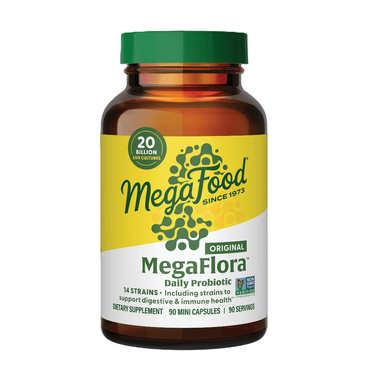 MegaFlora® Probiotic Original - 14 Strains - 20 Billion live cultures