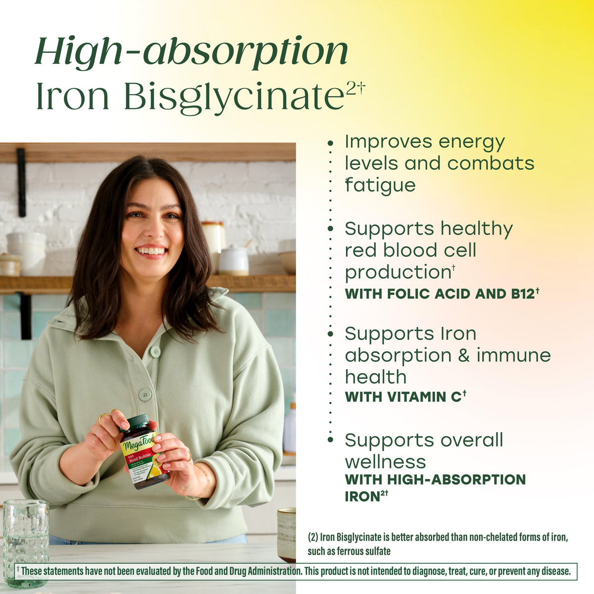High-absorption Iron Bisglycinate