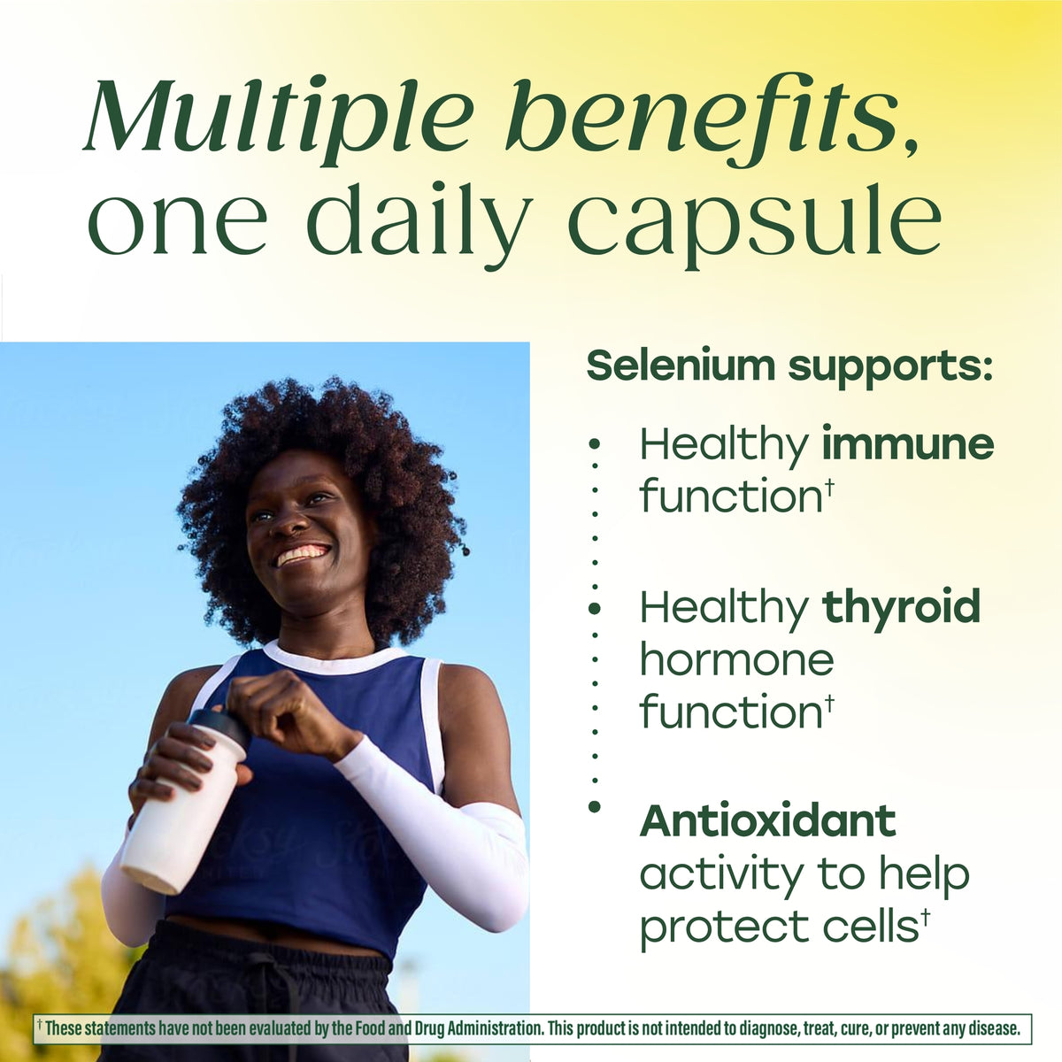High-Absorption Selenium Capsules