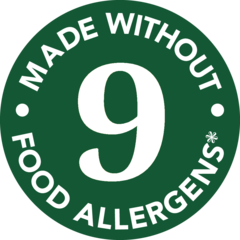 Made without the Top 9 Allergens