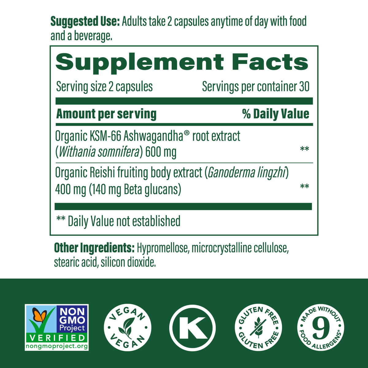 Superfood Mushroom Stress Relief™†