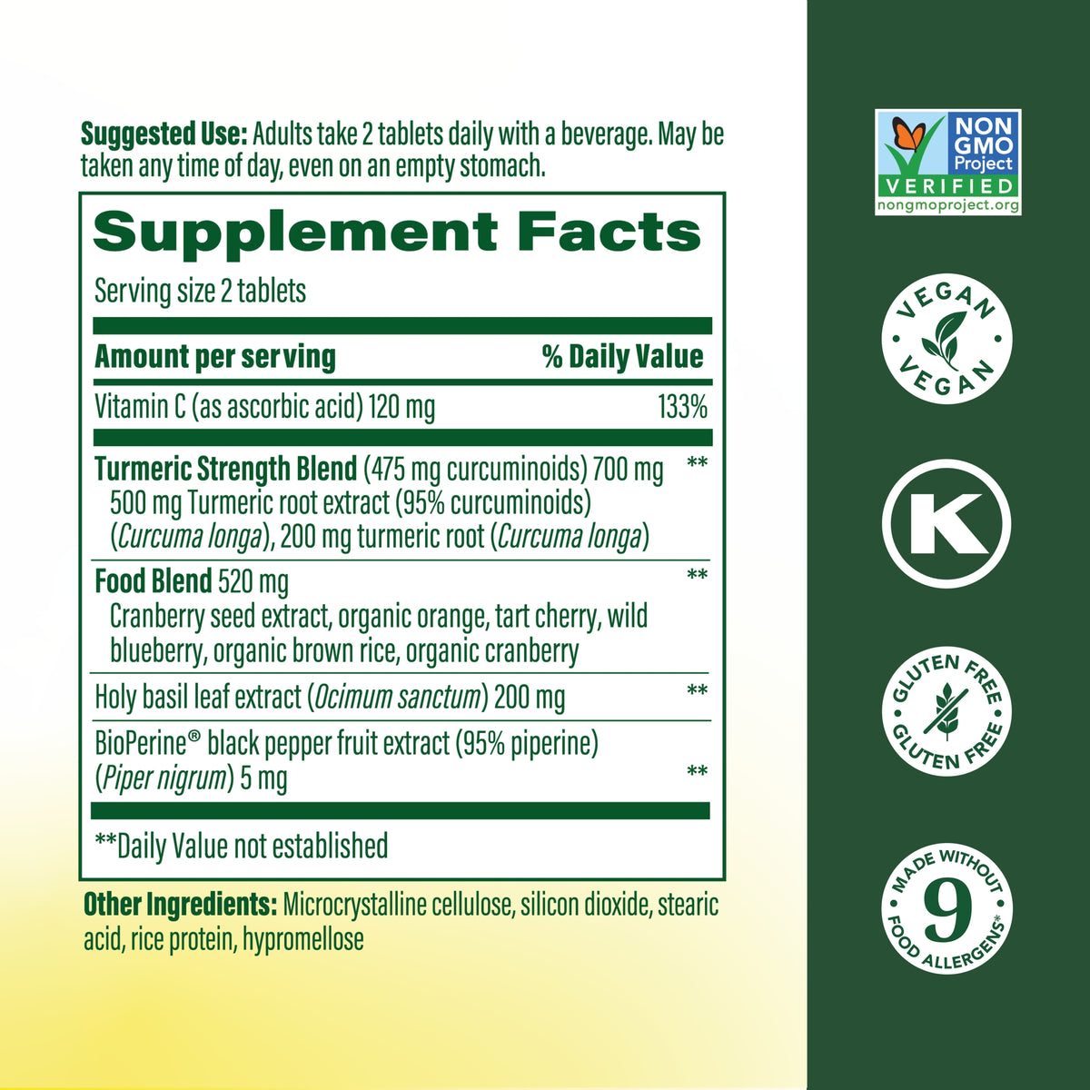 Turmeric Curcumin Whole Body