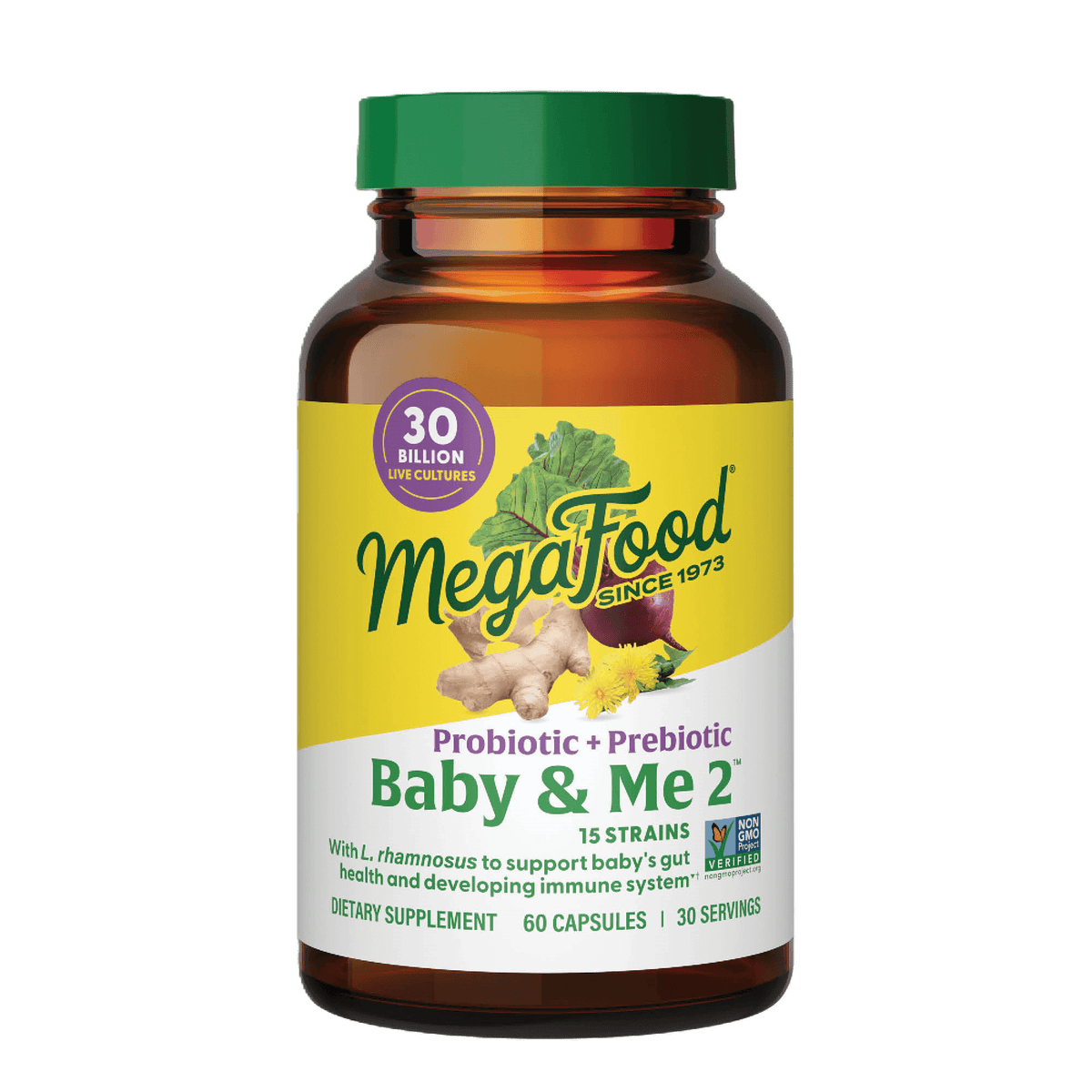Baby & Me 2 Probiotic + Prebiotic Bottle