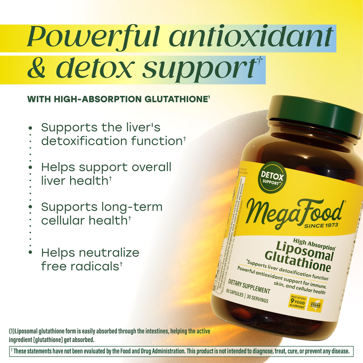 High Absorption Liposomal Glutathione