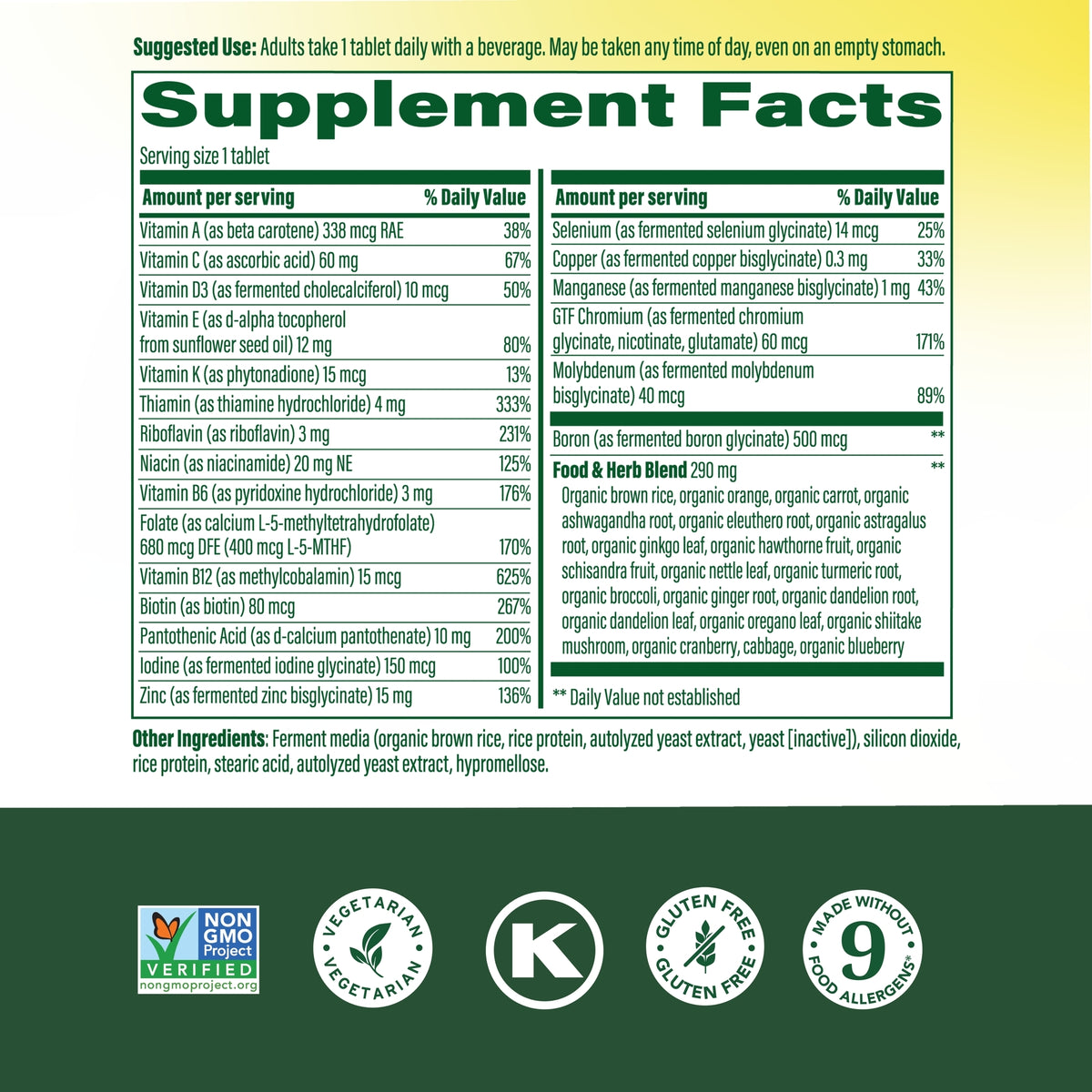 Men's 40+ One Daily Multivitamin