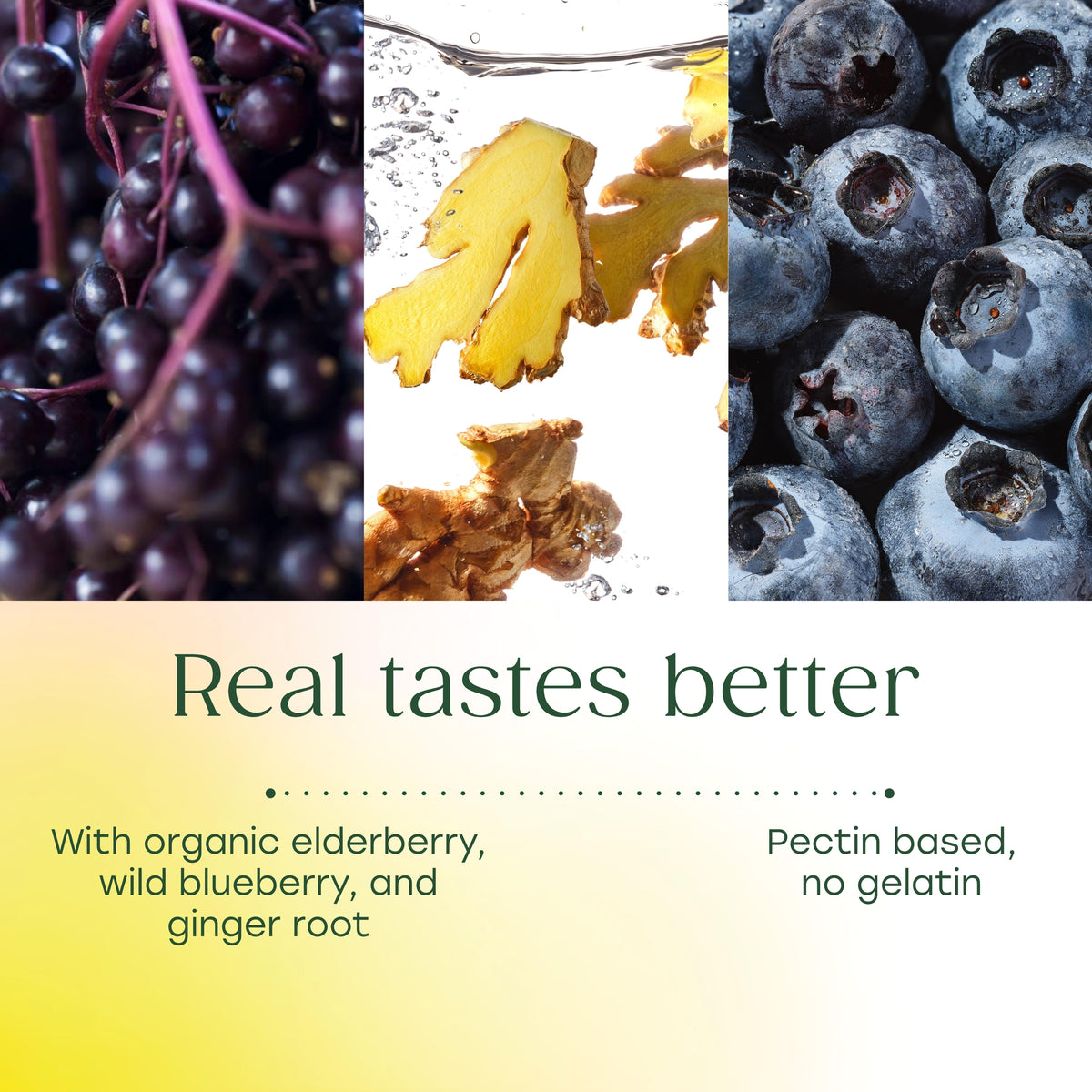 Real tastes better