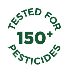 Tested for 150+ Pesticides