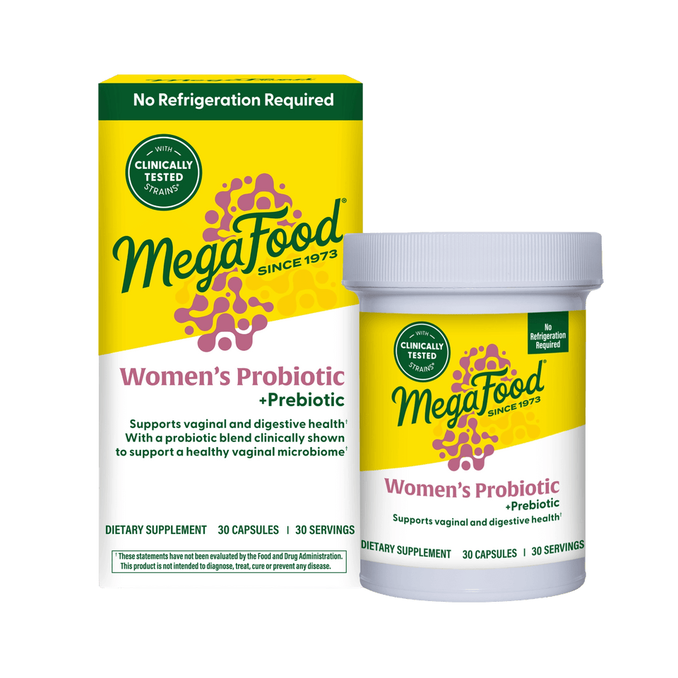 Women’s Probiotic + Prebiotic - Shelf Stable - with Clinically Tested Strains